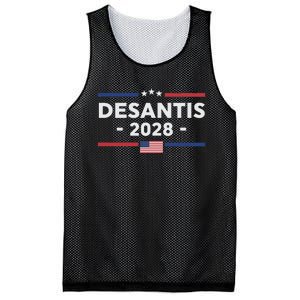 Desantis 2028 Ron Desantis 2028 President Election Us Flag Mesh Reversible Basketball Jersey Tank