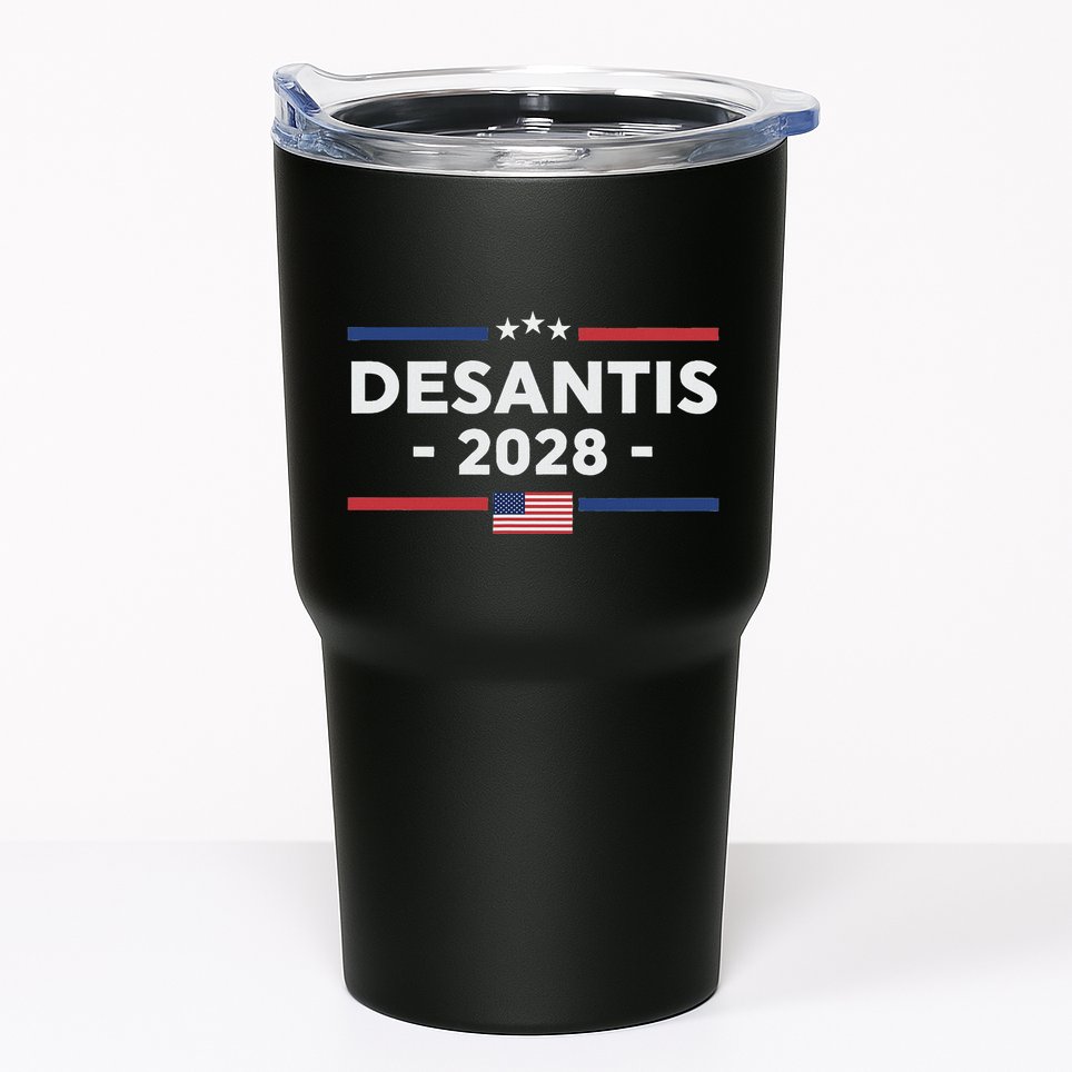 Desantis 2028 Ron Desantis 2028 President Election Us Flag Tumbler