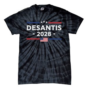 Desantis 2028 Ron Desantis 2028 President Election Us Flag Tie-Dye T-Shirt