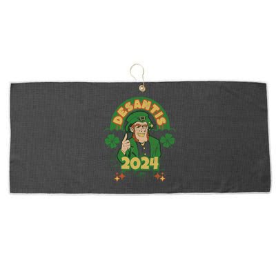 Desantis 2024 St Patrick's Day Conservative Large Microfiber Waffle Golf Towel