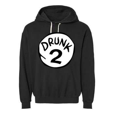 Drunk 2 St Patrick Day Funny Drunk Beer Pong Drunk 2 Garment-Dyed Fleece Hoodie