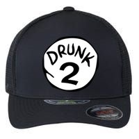 Drunk 2 St Patrick Day Funny Drunk Beer Pong Drunk 2 Flexfit Unipanel Trucker Cap