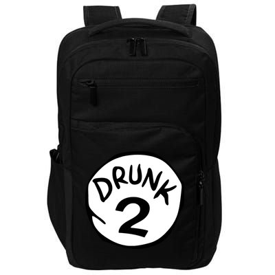 Drunk 2 St Patrick Day Funny Drunk Beer Pong Drunk 2 Impact Tech Backpack
