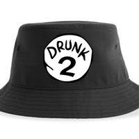 Drunk 2 St Patrick Day Funny Drunk Beer Pong Drunk 2 Sustainable Bucket Hat