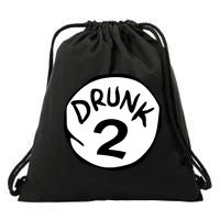 Drunk 2 St Patrick Day Funny Drunk Beer Pong Drunk 2 Drawstring Bag