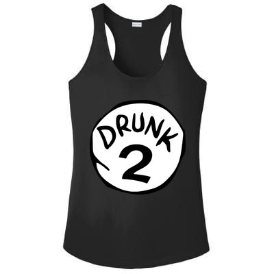 Drunk 2 St Patrick Day Funny Drunk Beer Pong Drunk 2 Ladies PosiCharge Competitor Racerback Tank