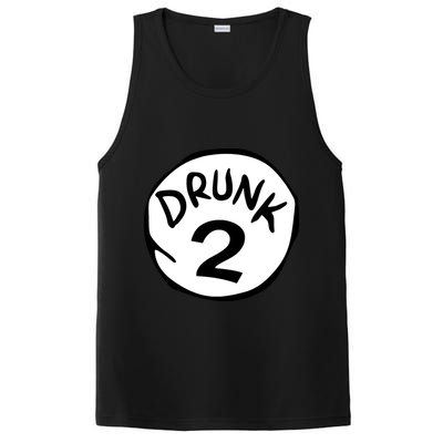 Drunk 2 St Patrick Day Funny Drunk Beer Pong Drunk 2 PosiCharge Competitor Tank