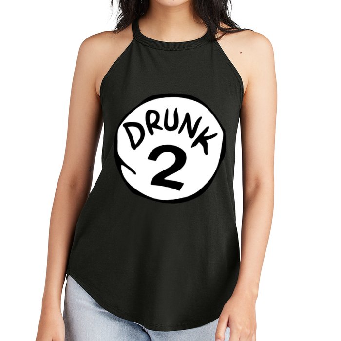 Drunk 2 St Patrick Day Funny Drunk Beer Pong Drunk 2 Women's Perfect Tri Rocker Tank