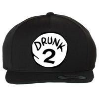 Drunk 2 St Patrick Day Funny Drunk Beer Pong Drunk 2 Wool Snapback Cap