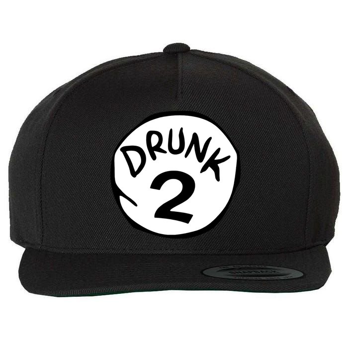 Drunk 2 St Patrick Day Funny Drunk Beer Pong Drunk 2 Wool Snapback Cap
