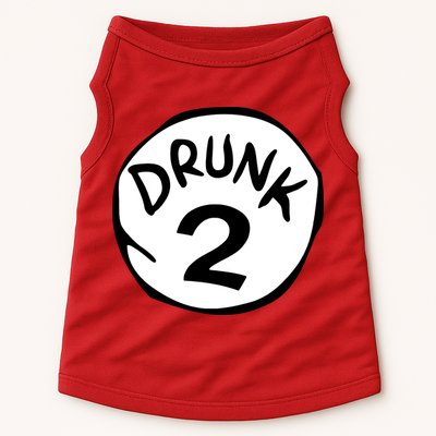 Drunk 2 St Patrick Day Funny Drunk Beer Pong Drunk 2 Doggie Tank