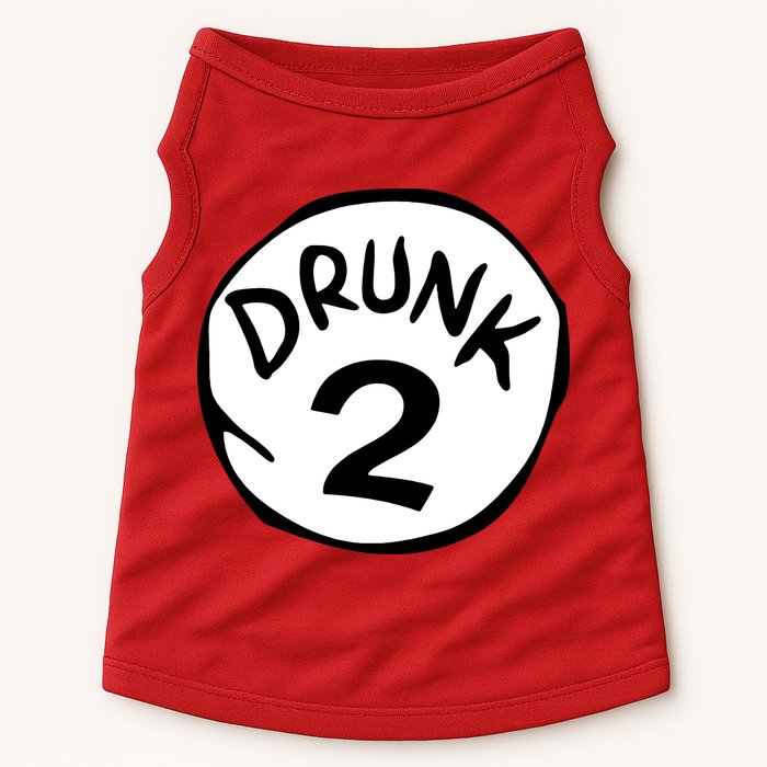 Drunk 2 St Patrick Day Funny Drunk Beer Pong Drunk 2 Doggie Tank