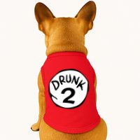 Drunk 2 St Patrick Day Funny Drunk Beer Pong Drunk 2 Doggie Tank