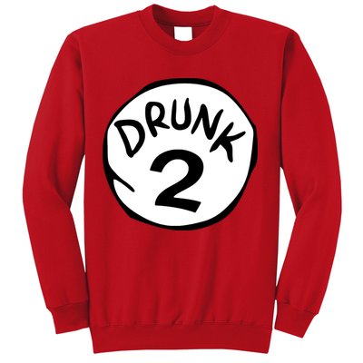 Drunk 2 St Patrick Day Funny Drunk Beer Pong Drunk 2 Sweatshirt