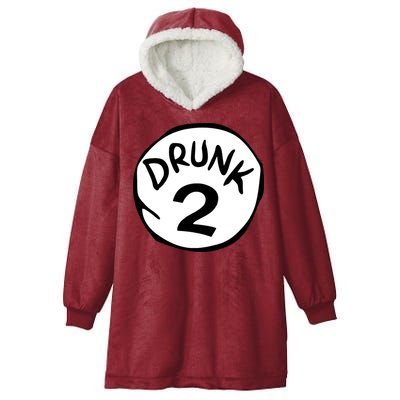 Drunk 2 St Patrick Day Funny Drunk Beer Pong Drunk 2 Hooded Wearable Blanket
