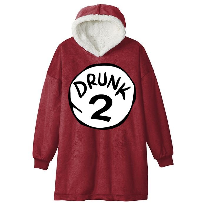 Drunk 2 St Patrick Day Funny Drunk Beer Pong Drunk 2 Hooded Wearable Blanket