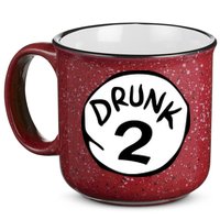 Drunk 2 St Patrick Day Funny Drunk Beer Pong Drunk 2 15oz Campfire Ceramic Mug