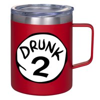 Drunk 2 St Patrick Day Funny Drunk Beer Pong Drunk 2 12oz Stainless Steel Coffee Mug