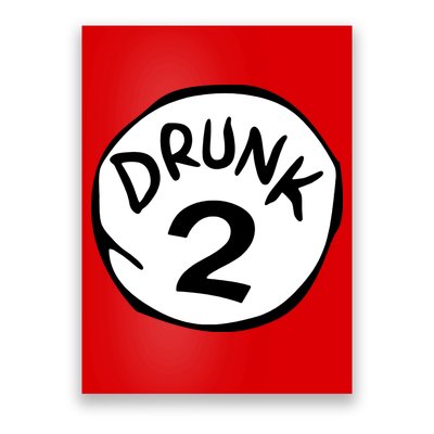 Drunk 2 St Patrick Day Funny Drunk Beer Pong Drunk 2 Poster
