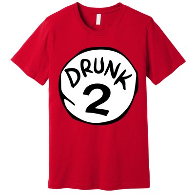 Drunk 2 St Patrick Day Funny Drunk Beer Pong Drunk 2 Premium T-Shirt