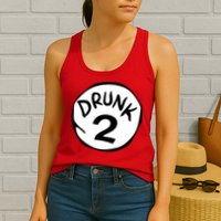 Drunk 2 St Patrick Day Funny Drunk Beer Pong Drunk 2 Womens Tank Top