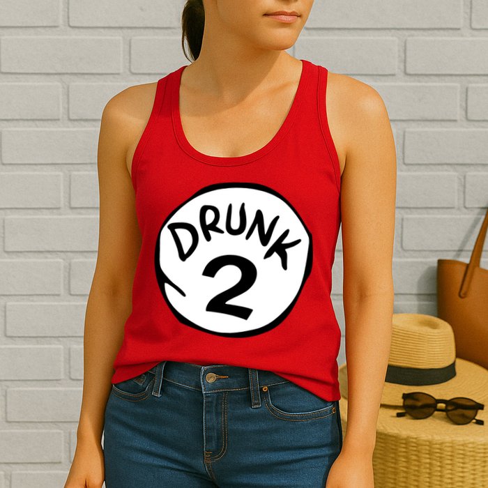 Drunk 2 St Patrick Day Funny Drunk Beer Pong Drunk 2 Womens Tank Top