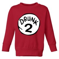 Drunk 2 St Patrick Day Funny Drunk Beer Pong Drunk 2 Toddler Sweatshirt