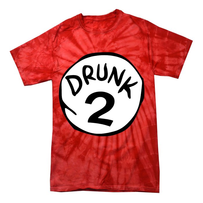 Drunk 2 St Patrick Day Funny Drunk Beer Pong Drunk 2 Tie-Dye T-Shirt