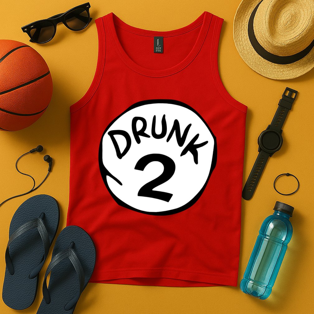 Drunk 2 St Patrick Day Funny Drunk Beer Pong Drunk 2 Tank Top