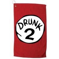 Drunk 2 St Patrick Day Funny Drunk Beer Pong Drunk 2 Golf Towel