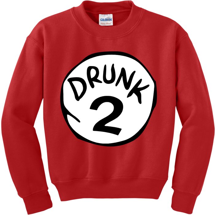 Drunk 2 St Patrick Day Funny Drunk Beer Pong Drunk 2 Kids Sweatshirt
