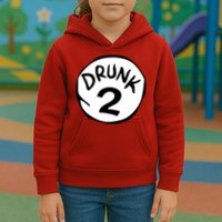Drunk 2 St Patrick Day Funny Drunk Beer Pong Drunk 2 Kids Hoodie