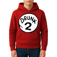 Drunk 2 St Patrick Day Funny Drunk Beer Pong Drunk 2 Kids Hoodie