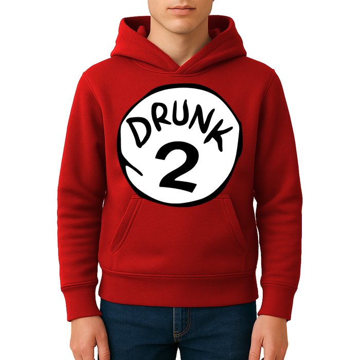 Drunk 2 St Patrick Day Funny Drunk Beer Pong Drunk 2 Kids Hoodie