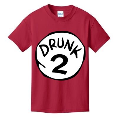 Drunk 2 St Patrick Day Funny Drunk Beer Pong Drunk 2 Kids T-Shirt