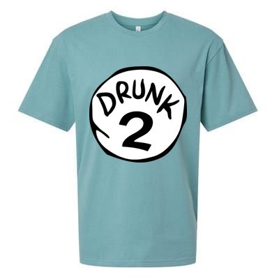 Drunk 2 St Patrick Day Funny Drunk Beer Pong Drunk 2 Sueded Cloud Jersey T-Shirt