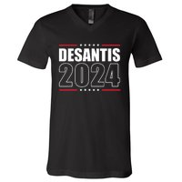 DeSantis 2024 Shirts Ron DeSantis For President 2024 Election V-Neck T-Shirt