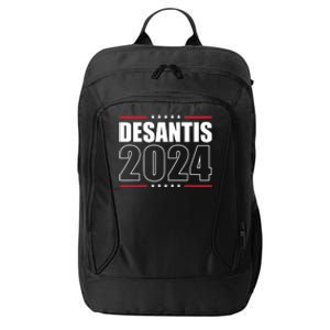 DeSantis 2024 Shirts Ron DeSantis For President 2024 Election City Backpack