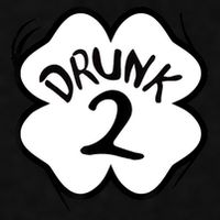Drunk 2 St Pattys Day Green Tee Drinking Team Group Matching Ladies PosiCharge Tri-Blend Wicking Tank