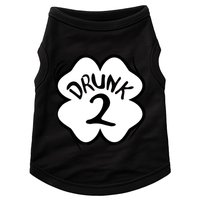Drunk 2 St Pattys Day Green Tee Drinking Team Group Matching Doggie Tank