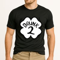 Drunk 2 St Pattys Day Green Tee Drinking Team Group Matching Performance Shirt