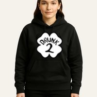Drunk 2 St Pattys Day Green Tee Drinking Team Group Matching Hoodie