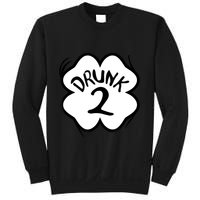 Drunk 2 St Pattys Day Green Tee Drinking Team Group Matching Sweatshirt