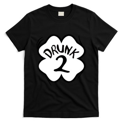 Drunk 2 St Pattys Day Green Tee Drinking Team Group Matching T-Shirt