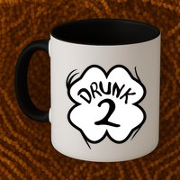 Drunk 2 St Pattys Day Green Tee Drinking Team Group Matching Mug