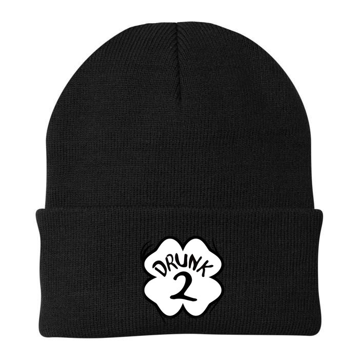 Drunk 2 St Pattys Day Green Tee Drinking Team Group Matching Beanie