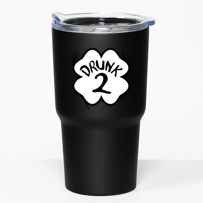 Drunk 2 St Pattys Day Green Tee Drinking Team Group Matching Tumbler