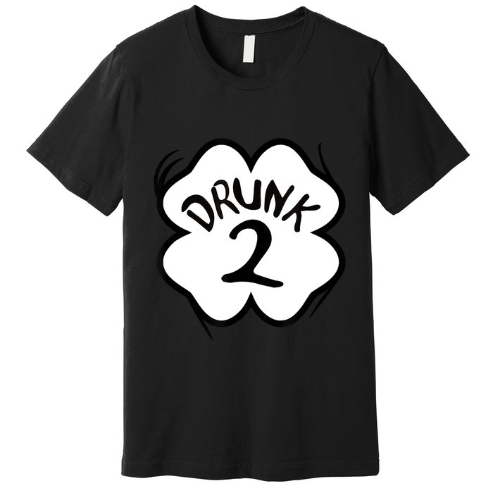 Drunk 2 St Pattys Day Green Tee Drinking Team Group Matching Premium T-Shirt