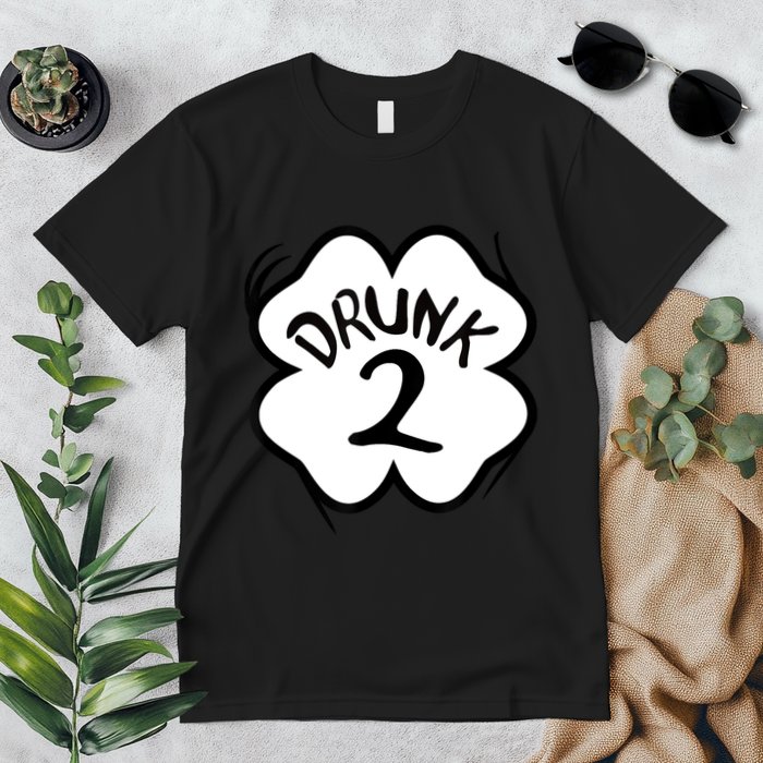 Drunk 2 St Pattys Day Green Tee Drinking Team Group Matching Premium T-Shirt