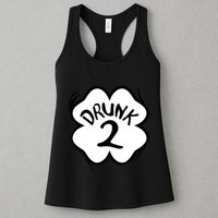 Drunk 2 St Pattys Day Green Tee Drinking Team Group Matching Womens Tank Top